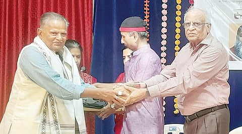 पुणे : अखेरच्या श्वासापर्यंत लोककलेची सेवा करणार : ज्येष्ठ लोककलावंत पं. पांडुरंग घोटकर