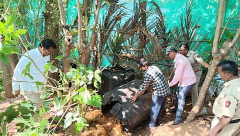 चिपळूण : वालोपे, पेढे, चींचघरी येथील हातभट्टीवर धाड; १ लाखहून अधिक मुद्देमाल जप्त