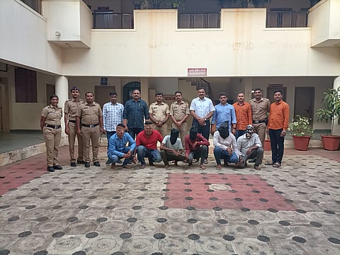 ५३ लाखांच्या दरोड्याचा बारामती तालुका पोलिसांकडून छडा, सहा दरोडेखोरांच्या आवळल्या मुसक्या