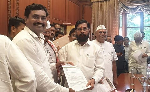 नाशिक : जिल्हा बॅंकेसाठीचे एक रकमी कर्जफेड योजनेचे आश्वासन पाळावे; संदीप जगताप यांची मुख्यमंत्र्यांकडे मागणी