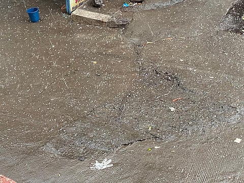 पुणे: चाकणला गारांच्या पावसाने झोडपले