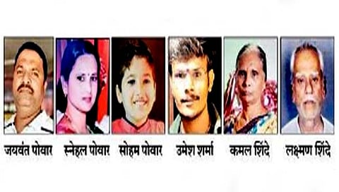 Sangli Accident news | सरवडे गावावर शोककळा, पोवार कुटुंबीयांवर काळाचा घाला, आईच्या कुशीत सोहमची, तर शेजारी वडिलांची चिता