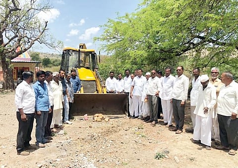 नगर : रांजणीकर आता मोबाईलच्या रेंजमध्ये ; बीएसएनएल टॉवरचे भूमिपूजन