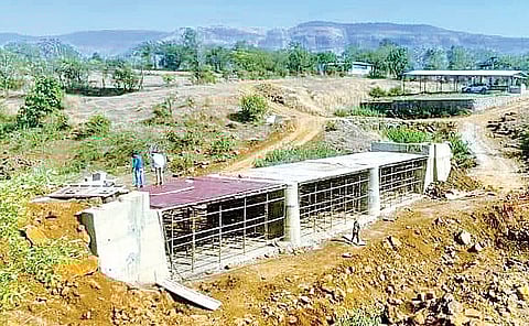 भामा आसखेड : देशमुखवाडी ओढ्यावर पुलाचे काम अंतिम टप्प्यात