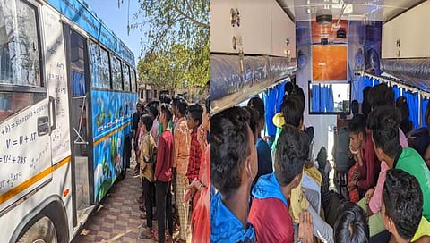 science laboratory : आता फिरत्या प्रयोगशाळेत आदिवासी विद्यार्थी गिरवणार विज्ञानाचे धडे!