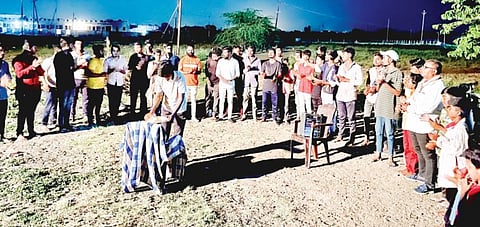 नगरमध्ये काँग्रेसचं हनुमान चालिसा पठण