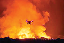 पुणे : ड्रोनद्वारे कळणार आगीची तीव्रता; अग्निशमन दलात अत्याधुनिक कॅमे-यांचा समावेश