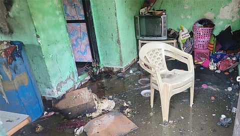 ठाणे: छताला विद्युत तारेचा स्पर्श झाल्याने दोन घरांना आग; दाम्पत्यासह २ मुले गंभीर जखमी