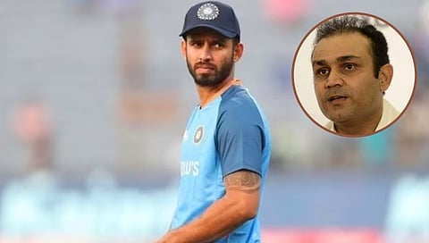 Virendra Sehwag : विदर्भाचा ‘पोट्टा’ जितेश शर्मावर सेहवाग फिदा