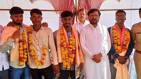 परभणी : तीन सख्खे भाऊ एकाचवेळी पोलीस दलात निवड; बालपणी आई-बापाचे छत्र हरपूणही यशाला गवसणी