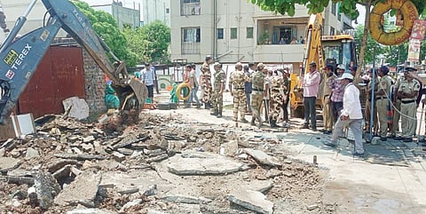 पिंपळे गुरवमधील 23 अनधिकृत पत्राशेडवर कारवाई