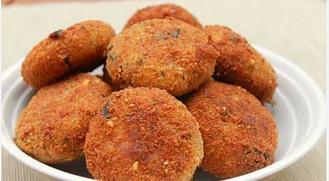 पोहा कटलेट