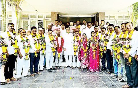 संगमनेर : खेमनर बाजार समितीचे सभापती ; उपसभापतीपदी गायकवाड यांची निवड