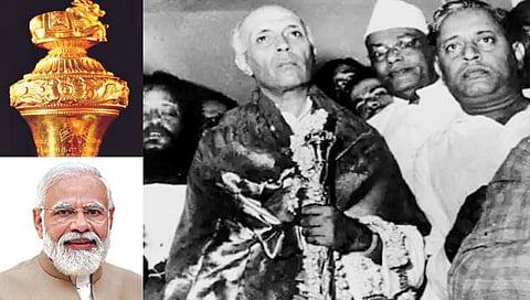 New Parliament Inauguration : पंडित नेहरूंना स्वातंत्र्याच्या १५ मिनिटे आधी मिळालेला राजदंड येणार नरेंद्र मोदींच्या हाती!