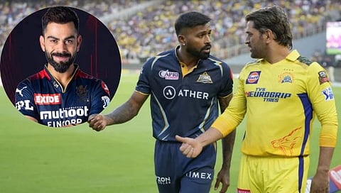 Virat Kohli Viral Poster : आयपीएलचा अंतिम सामना चेन्नई विरुद्ध गुजरातचा चर्चा मात्र विराट कोहलीची