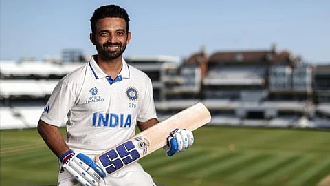 Ajinkya Rahane : मुंबईकरांच्या खडूस फलंदाजीने अंधुकशी आशा