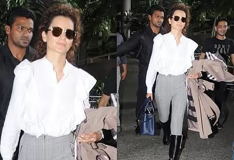 Kangana Ranaut : ‘एअरपोर्ट लूक’ला कंगनाचा अलविदा