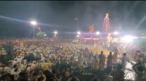 कोल्हापूर : संत बाळूमामाच्या बकऱ्यांच्या तळावर आषाढी यात्रा उत्साहात; हजारो भाविकांची उपस्थिती