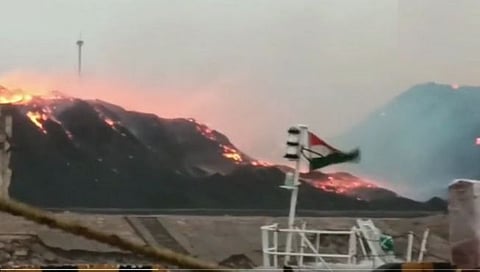 Coal Stock Fire : गुजरातमध्ये सोसाट्याच्या वाऱ्याने कोळशाच्या साठ्याला आग