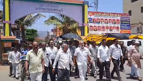 सातारा : नियोजित विकास आराखड्याविरोधात मेढा बाजारपेठ बंद