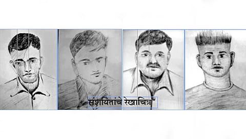 सांगली : चार दरोडेखोरांची रेखाचित्रे प्रसिद्ध