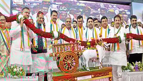 सांगली काँग्रेस रिचार्ज; महाराष्ट्र-कर्नाटकचे कार्यकर्ते जोशात