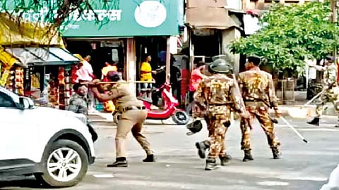 लक्ष्मीपुरीत तणाव