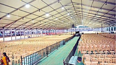 कोल्हापूर : तपोवन मैदानावर आज ‘शासन आपल्या दारी’; मुख्यमंत्री, उपमुख्यमंत्र्यांची उपस्थिती