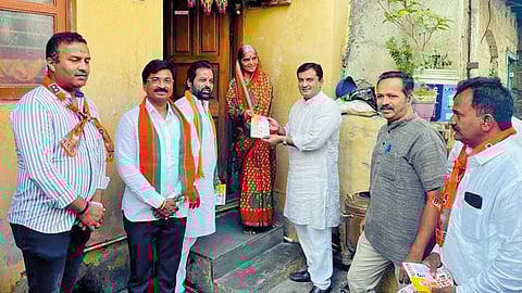 ‘मोदी @9’ जनसंपर्क अभियानाची शिवाजी पेठेतून सुरुवात