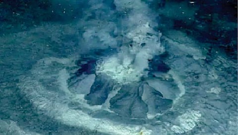 नॉर्वेमध्ये समुद्रात सापडला मृदा ज्वालामुखी