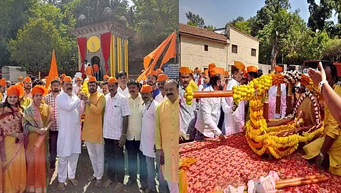 कोल्हापूर: पन्हाळगडावर शाही थाटात शिवराज्याभिषेक सोहळा