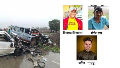 नाशिक : वणी-सापुतारा महामार्गावर भीषण अपघात, चार ठार