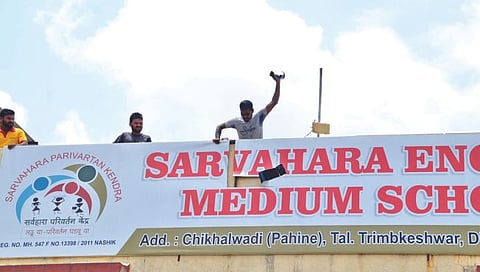 सर्वहारा परिवर्तन वसतिगृहात तोडफोड (छाया: हेमंत घोरपडे)