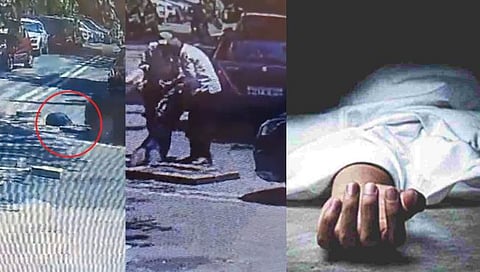Death of sanitation worker : नाले सफाई दरम्यान कार अंगावरून गेल्याने कामगाराचा मृत्यू; घटना सीसीटीव्ही कॅमेऱ्यात कैद