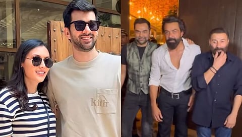 Karan Deol Wedding : करणच्या लग्नाची जोरदार तयारी; ‘रोका सेरेमनी’त तिन्ही देओल ब्रदर्स एकत्र