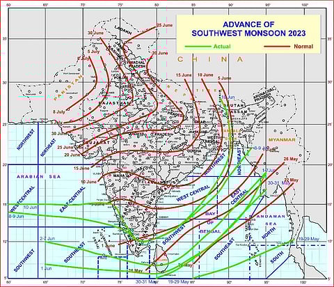 Monsoon Updates | मान्सून गोव्याच्या वेशीवर! पुढील ४८ तासांत महाराष्ट्रात दाखल होणार