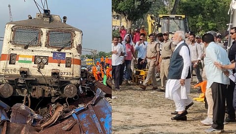 Odisha train accident | पंतप्रधान मोदी ओडिशातील रेल्वे दुर्घटनास्थळी दाखल, परिस्थितीचा घेतला आढावा
