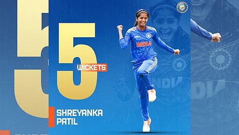 Women emerging Asia cup : श्रेयंका पाटीलचा पंच; दोन धावांत निम्मा संघ गारद