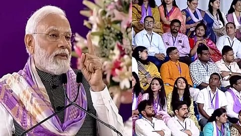 PM Modi Live From DU 1