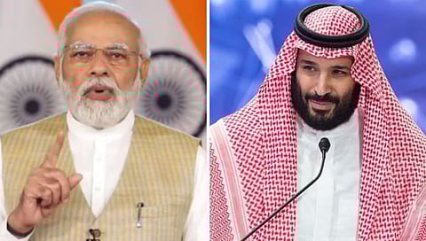 PM Modi & Saudi Crown Prince