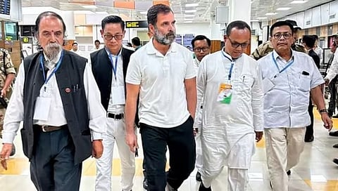 Rahul Gandhi Visit to Manipur : राहूल गांधी यांच्या मणिपूर दौऱ्यातील अडथळा दूर; हेलिकॉप्टरने चुरचंदपूरला रवाना