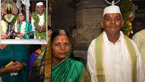 Ashadhi Ekadashi Mahapuja : अहमदनगरचे काळे दाम्पत्य ठरले मानाचे वारकरी; मुख्यमंत्र्यांसह केली विठ्ठलाची महापूजा