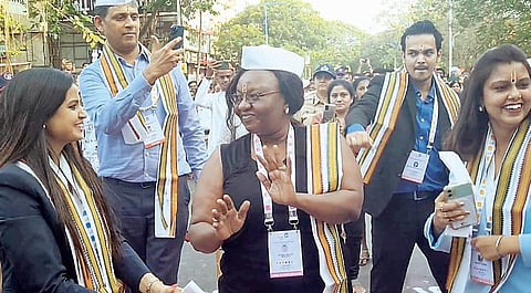 Ashadhi wari 2023 : ‘जी-20’च्या पाहुण्यांनीही अनुभवला सोहळा