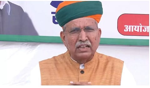 केंद्रीय कायदा मंत्री अर्जुन राम मेघवाल ( संग्रहित छायाचित्र )