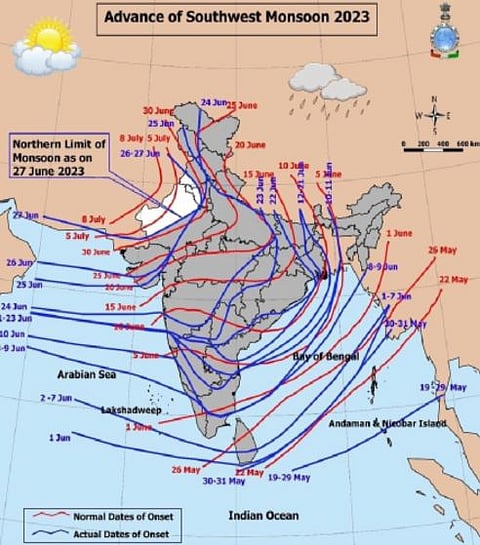 मान्सूनचा वेग प्रचंड वाढला ; कोकणला 5 दिवस अतिवृष्टीचा इशारा