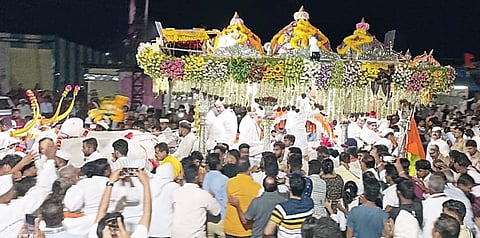 Ashadhi Wari 2023 : माऊलींचा सोहळा सासवडनगरीत; कर्हाकाठी लाखो वैष्णवांचा मेळा