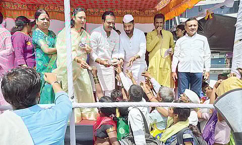 येरवडा, विश्रांतवाडीत माउलींचा जयघोष; भक्तिमय वातावरणात पालखीचे स्वागत