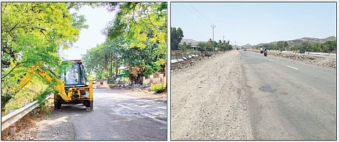 पालखी महामार्ग मृत्यूचे सापळे : पुरंदरमध्ये वारीची वाट रखरखत्या उन्हातच