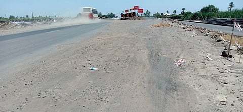 जंक्शन : पालखी महामार्गाच्या अपूर्ण कामामुळे अपघात