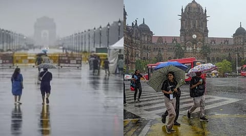 तब्बल ६२ वर्षानंतर मान्सून दिल्ली आणि मुंबईत एकाच वेळी दाखल झाला आहे.
